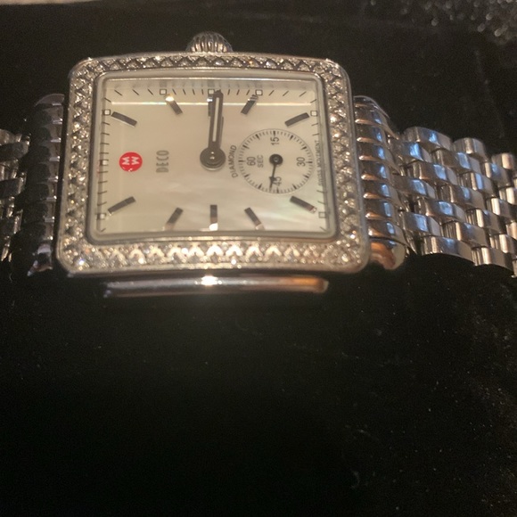 Michele Deco Diamond Madison Watch - Picture 6 of 7